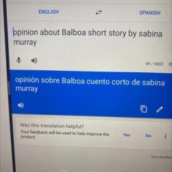 Balboa short story by sabina murray summary