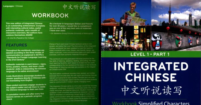 Integrated chinese 3 workbook answers