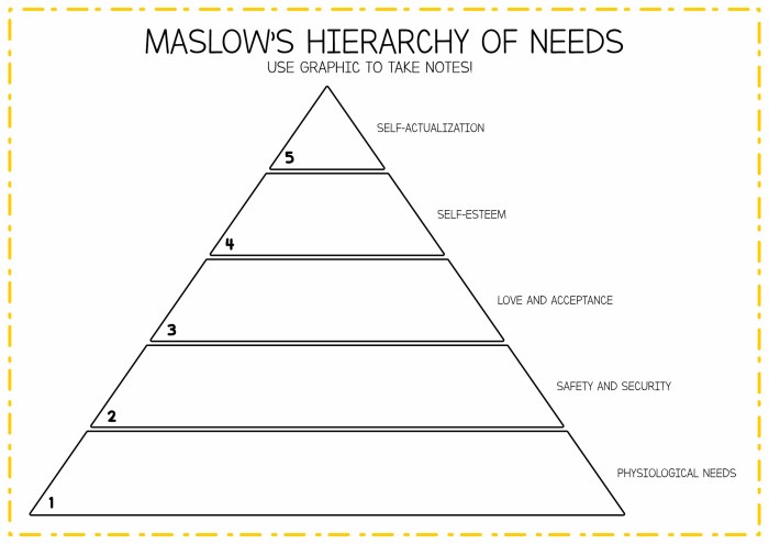 Hierarchy maslow maslows