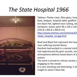 The state hospital edward kienholz