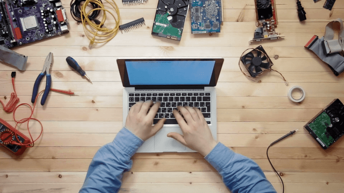 A technician has determined that a laptop keyboard