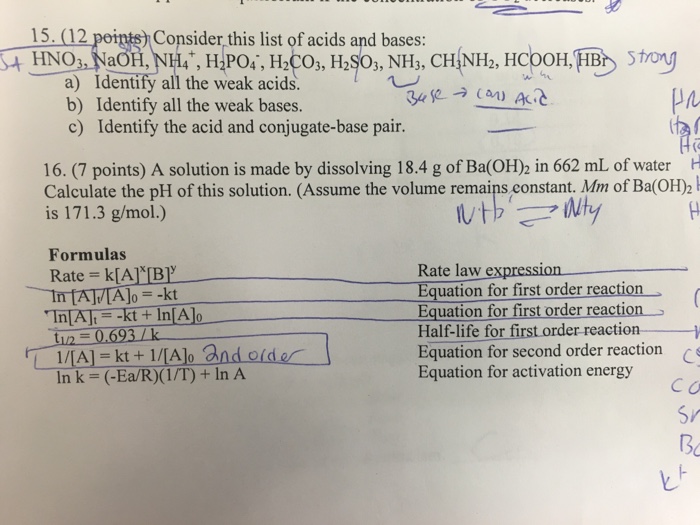 Equation ionic citric acid write naoh problem neutralization following table work complete sodium hydroxide reaction